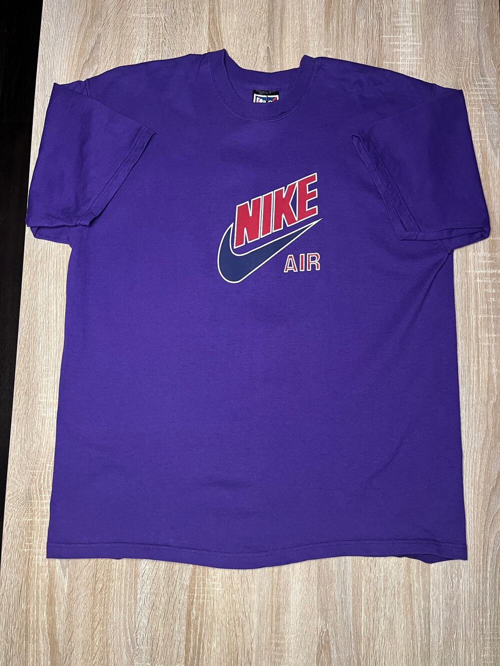 Nike Air Vintage Pro Player 1990 Basketball Purple XL TShirt